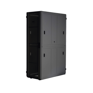Gabinete FlexFusion™ XGL (Light) para Centros de Datos, 48 UR, 800 mm de Ancho, 1070 mm de Profundidad, Fabricado en Acero, Color Negro