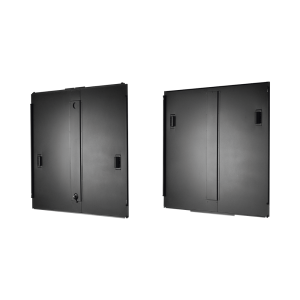 Panel Lateral Para Uso Con Gabinete FlexFusion™ de 42RU x 1070 mm D. Incluye Panel Lateral Superior e Inferior, Color Negro