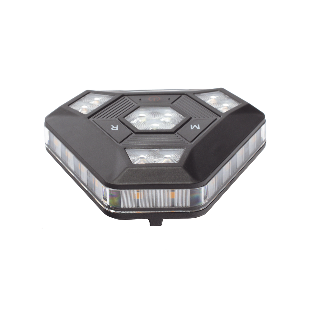 Luz Auxiliar Ámbar Ultra Brillante Para Automóviles, Motocicletas y Bicicletas Con Montaje Magnético - Image 7