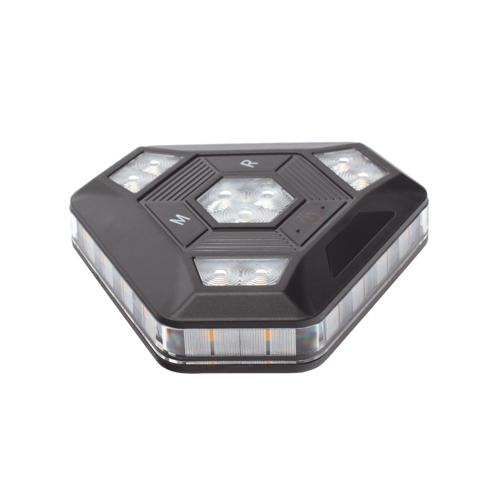 Luz Auxiliar Ámbar Ultra Brillante Para Automóviles, Motocicletas y Bicicletas Con Montaje Magnético - Image 5