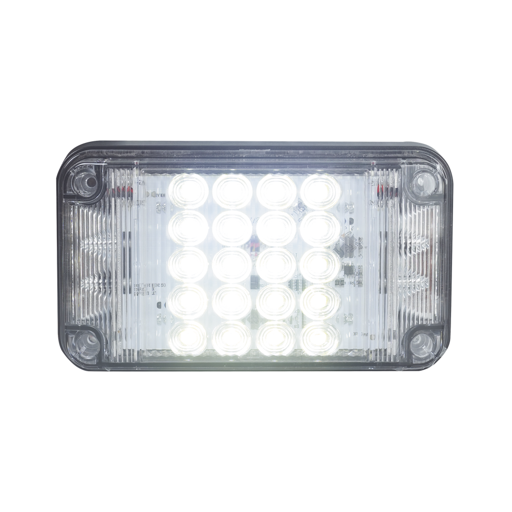 Luz de Advertencia de 7X4", Color Claro, Con Luces de Trabajo, Ideal para Ambulancias - Image 2