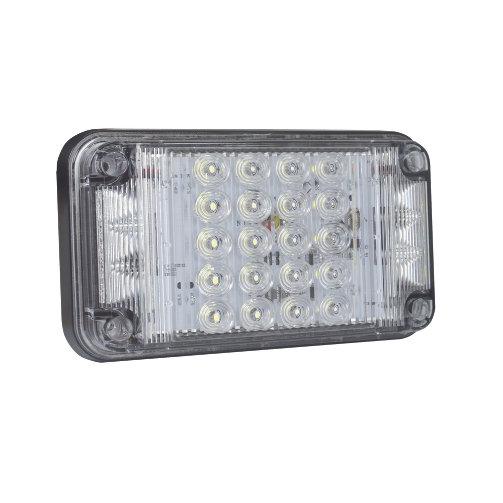 Luz de Advertencia de 7X4", Color Claro, Con Luces de Trabajo, Ideal para Ambulancias - Image 3