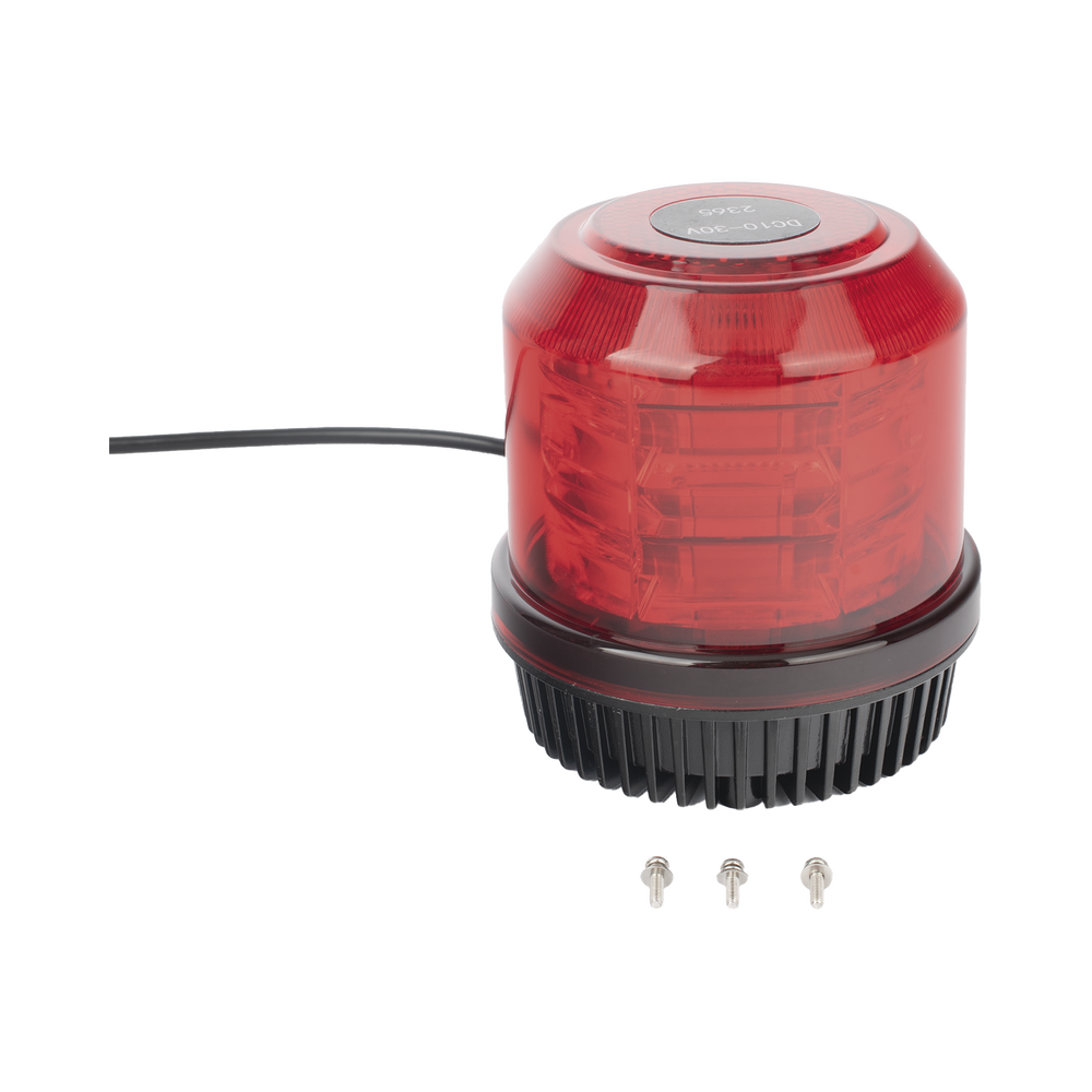Burbuja brillante de 12 LEDs, color rojo, montaje fijo - Image 2