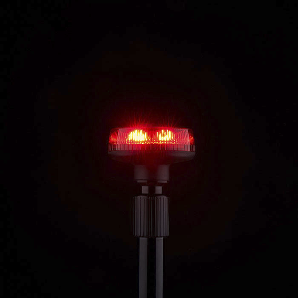 Luz telescópica Ultra Brillante Para Motocicleta, 9 LED, Color Rojo - Image 4