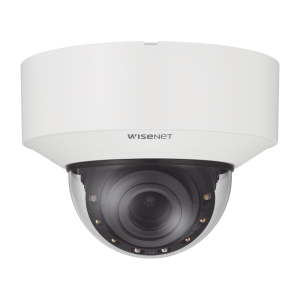 Cámara Domo IP 4K con IA / Lento Motorizado de 4.5 a 9.3mm / P-Iris, WDR 120dB / Ranura SD / Protección IP52 e IK08