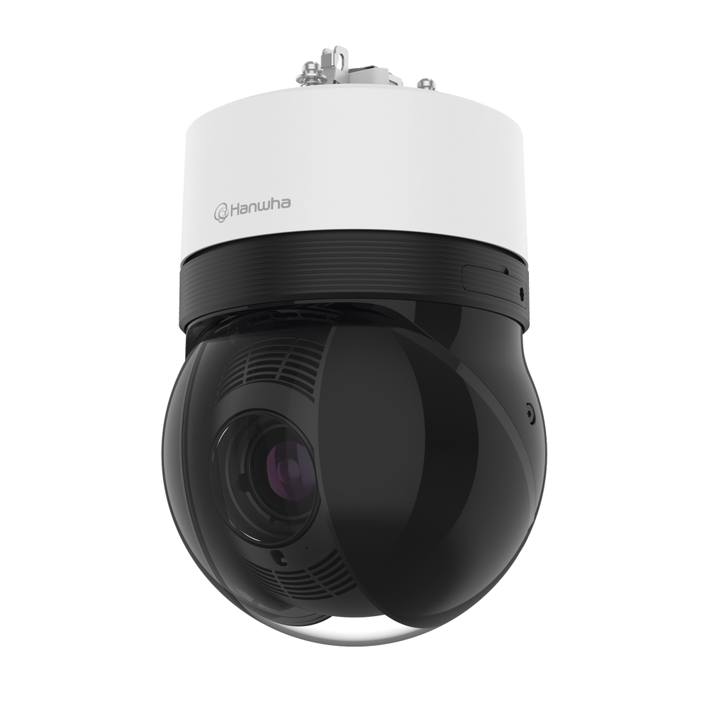 Domo IP PTZ 4MP Antivandálico / 31X Zoom Óptico / IR 300m / WDR 150DB / Auto Tracking / Video Analíticos / H.265 & WiseStream II