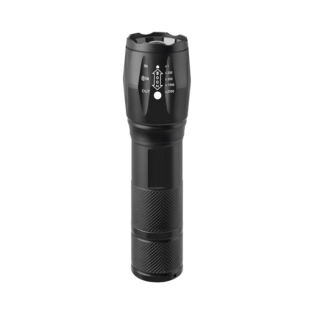 Linterna LED de Aluminio, 600 Lúmenes, IPX4, Resistente al Agua - Image 4