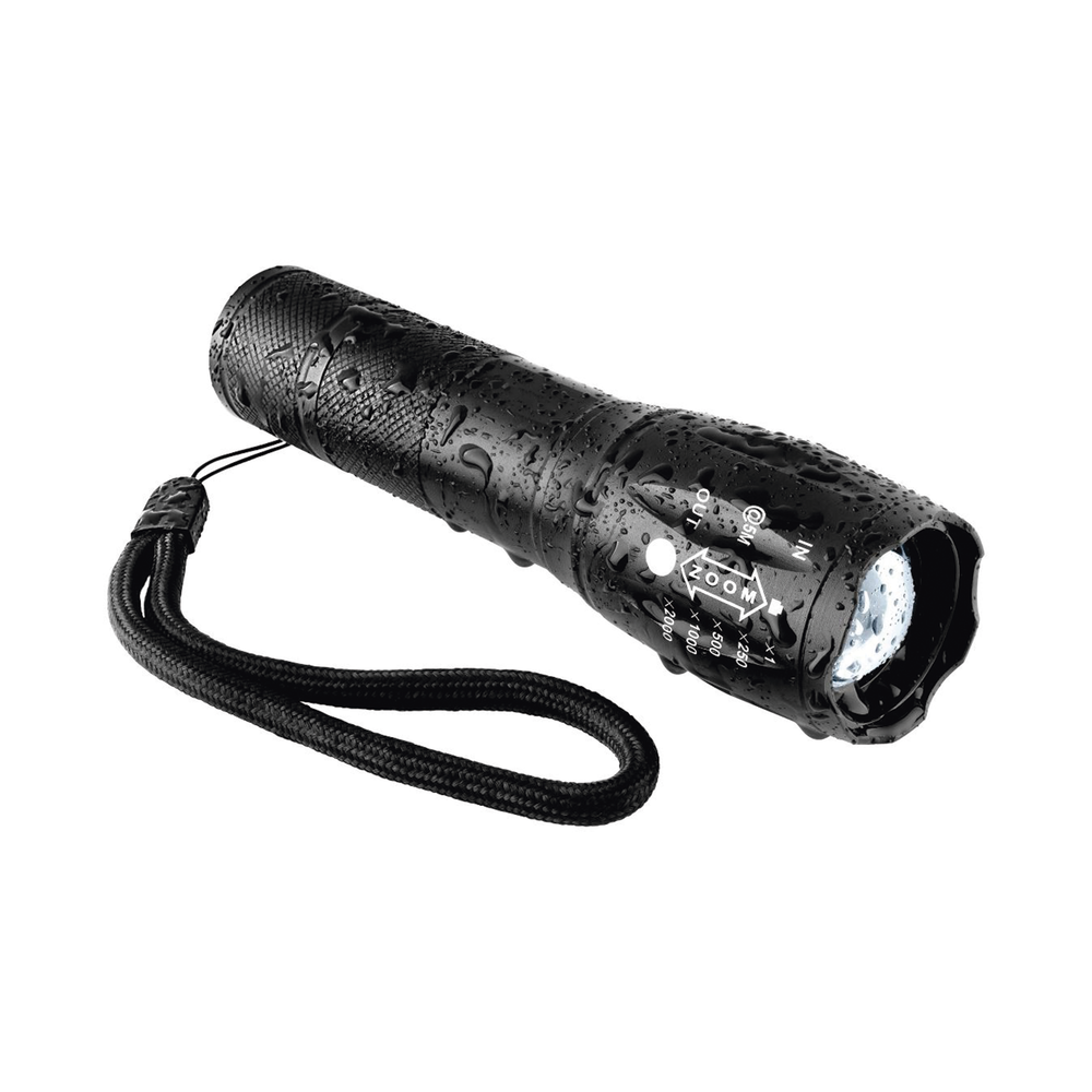 Linterna LED de Aluminio, 600 Lúmenes, IPX4, Resistente al Agua - Image 5
