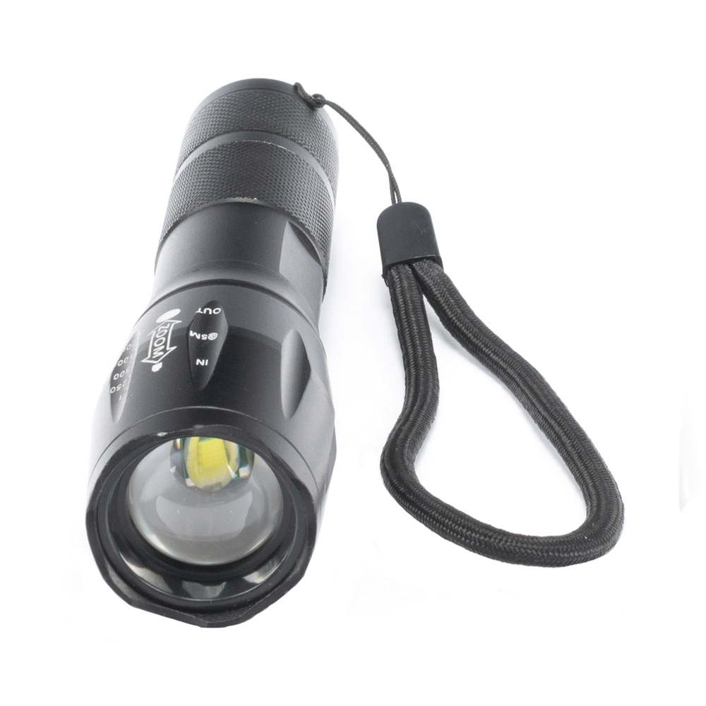 Linterna LED de Aluminio, 600 Lúmenes, IPX4, Resistente al Agua - Image 2