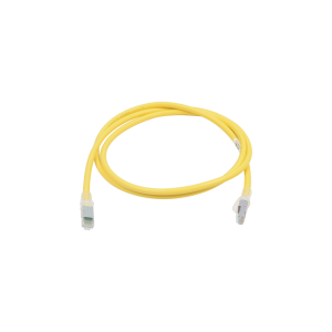 Patch Cord Z-MAX Cat6A UTP, CM, 1.52 Metros (5 Pies), Color Amarillo