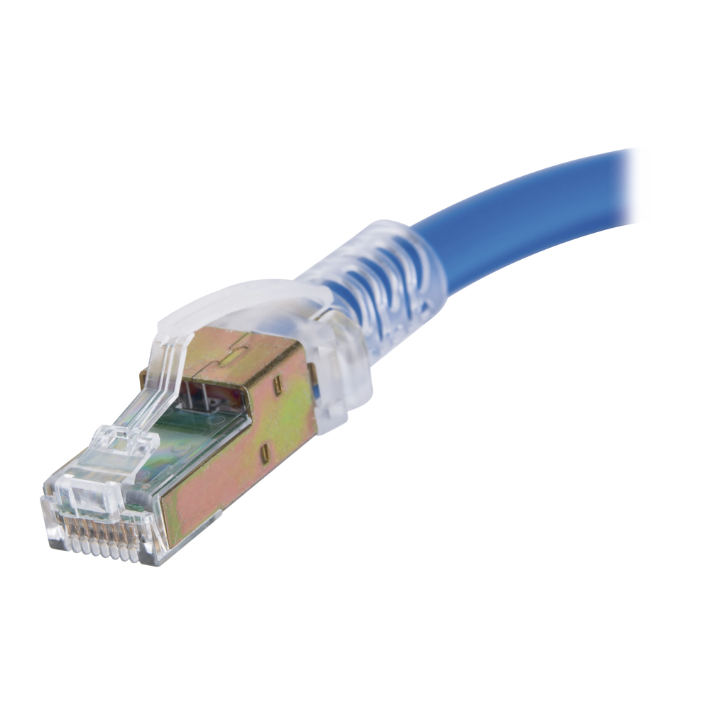 Patch Cord Z-MAX Cat6A UTP, CM/LS0H, 2.13 Metros (7 Pies), Color Azul - Image 2