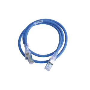 Patch Cord Z-MAX Cat6A S/FTP, CM/LS0H, 0.91 Metros (3 Pies), Color Azul