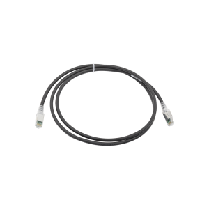 Patch Cord Z-MAX Cat6A S/FTP, CM/LS0H, 1.52 Metros (5 Pies), Color Negro, Versi?n Bulk (Sin Empaque Individual)