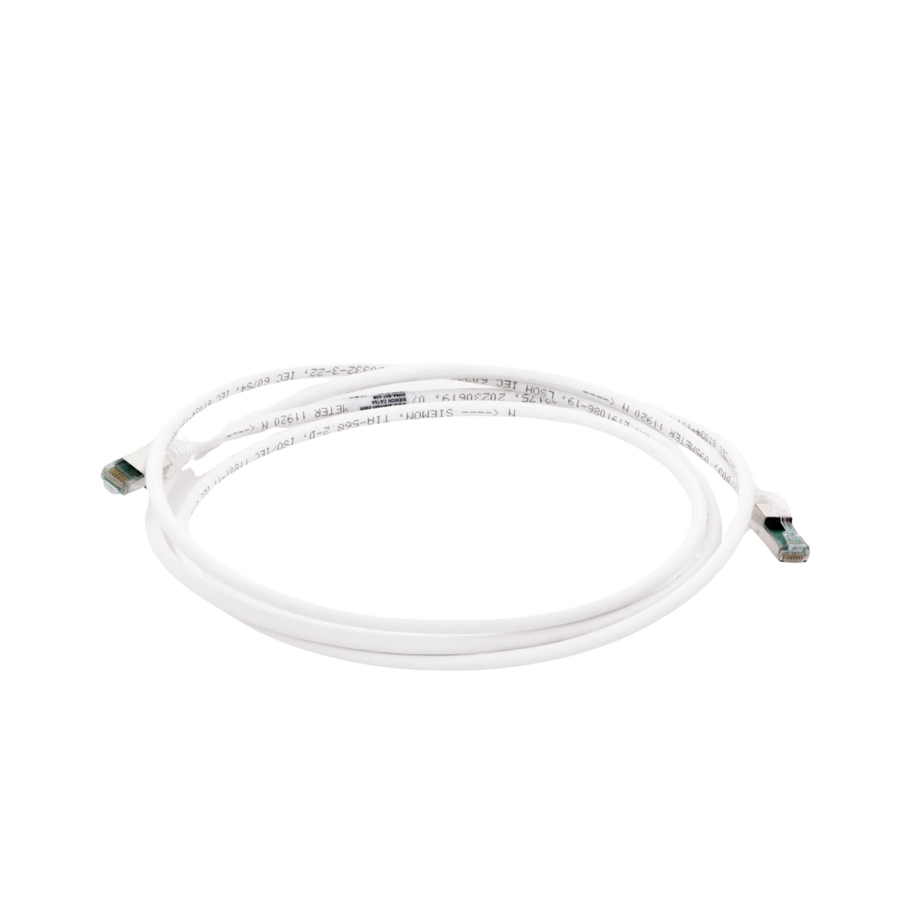 Patch Cord Z-MAX Cat6A S/FTP, CM/LS0H, 2.13 Metros (7 Pies), Color Blanco, Versi?n Bulk (Sin Empaque Individual) - Image 4
