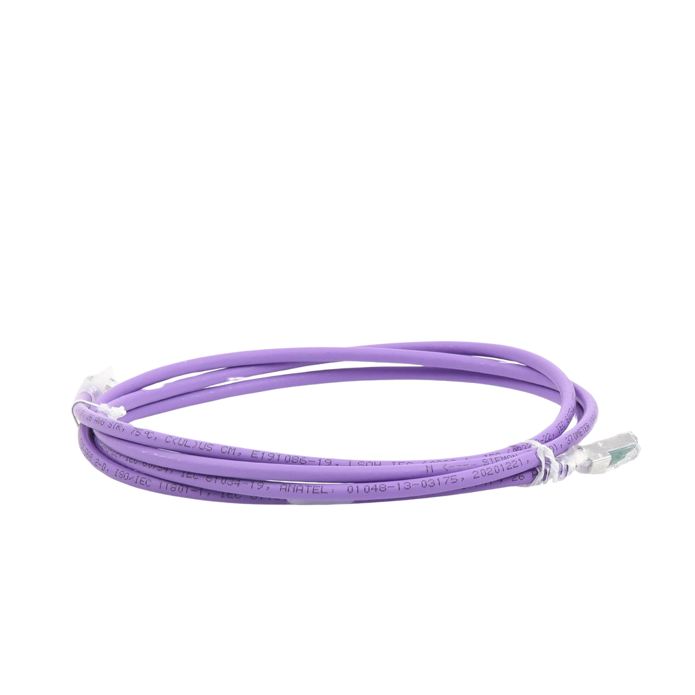 Patch Cord Z-MAX Cat6A S/FTP, CM/LS0H, 2.13 Metros (7 Pies), Color Violeta, Versi?n Bulk - Image 5