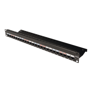 Patch Panel Z-Max, de 24 Puertos, Modular (Vac?o), Plano, 1UR