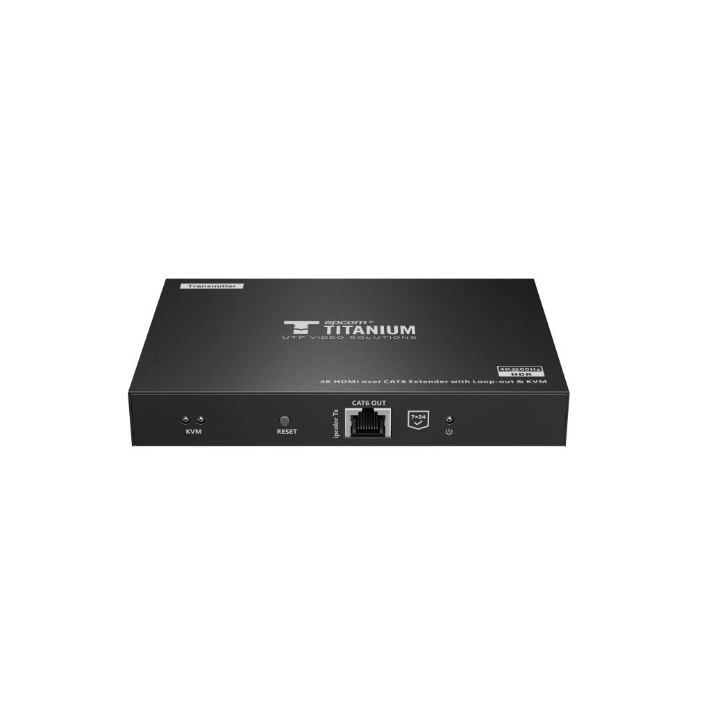 Kit extensor KVM (HDMI y USB) hasta 70 metros | Resolución 4K @ 60 Hz | Cat 6, 6a y 7 | IPCOLOR | CERO LATENCIA | HDR10 | Salida Loop | Puerto S/PDIF | Uso 24/7 | Transmite el Video y Controla tu DVR vía USB a distancia. - Image 5
