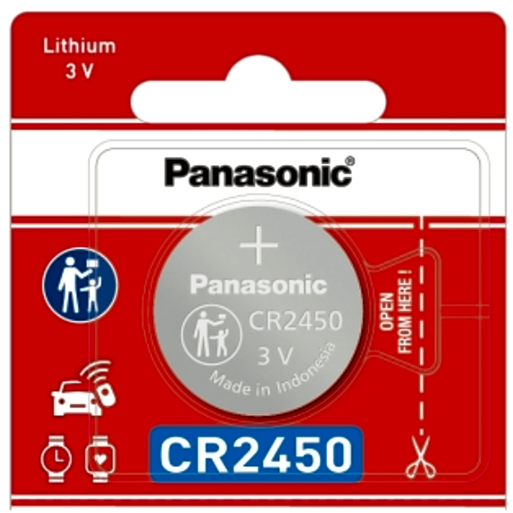 Batería de Litio tipo Moneda 3V / CR2450/ Tira c/5pz (No recargable) - Image 2