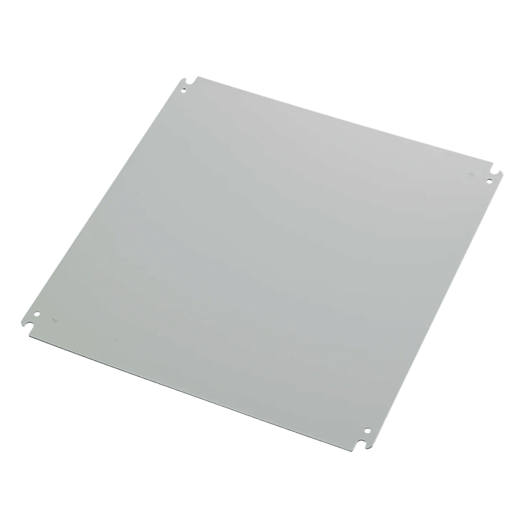 Gabinete de Uso Exterior MAS 500 x 400 x 260 mm NEMA 4/12/13; IP66; IK10 de Acero Dulce 1.5 mm con Platina de Montaje Incluida Color Gris Claro - Image 2