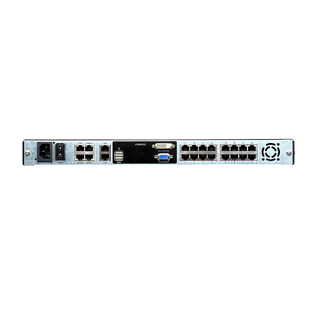 Consola KVM over IP | 16 Puertos | Dual Rail | 19” LCD | Dual NIC | Cat5 | Acceso Remoto - Image 2