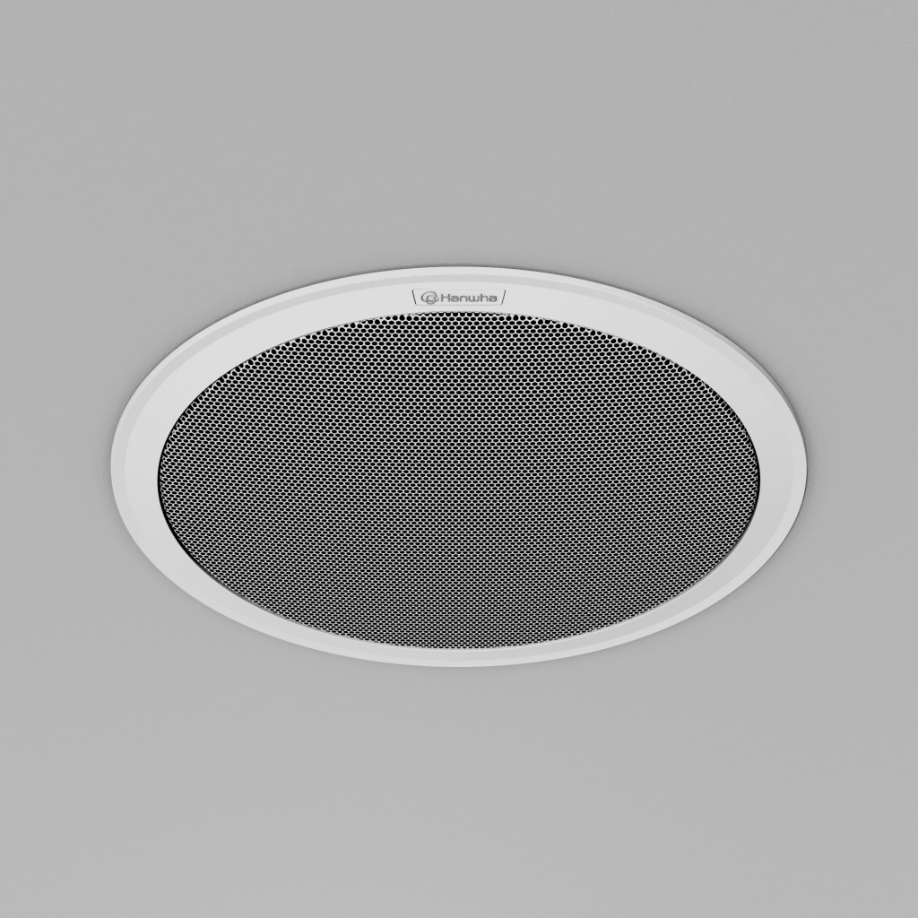 Altavoz IP para instalacion en plafon / 10W / PoE+ / Para integración con sistema Hanwha / SIP, IPv4, HTTP, DNS, NTP, TCP, UDP, ARP. - Image 5