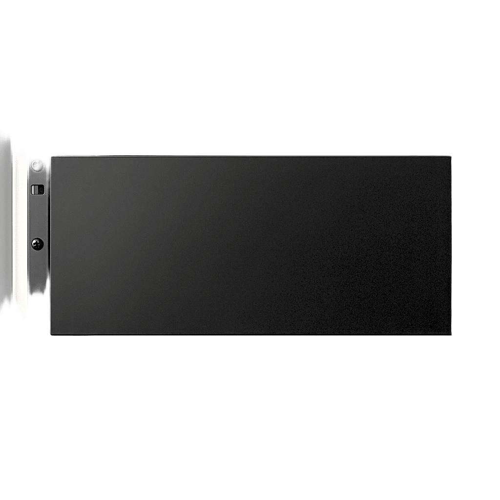 Panel de Rack 19 Pulgadas 1UR / Tapa Ciega / Acero Dulce / Negro RAL 9005 / 2.66 mm Espesor / Para Gabinetes y Racks Abiertos - Image 2