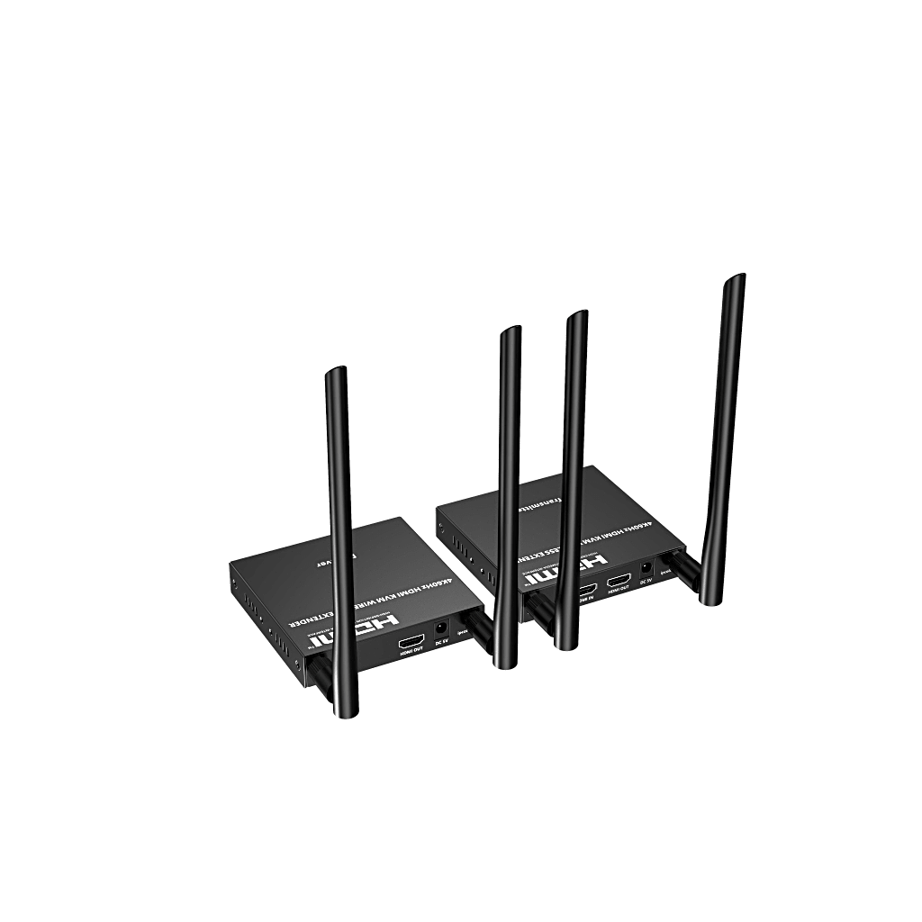 Extensor Inalámbrico HDMI| Con KVM | 4K@60Hz 4096x2160 | Tecnología ipcolor | Banda 5G 5.18-5.24 GHz | Distancia 50 m | Conexión de Hasta 1 a 4 - Image 3