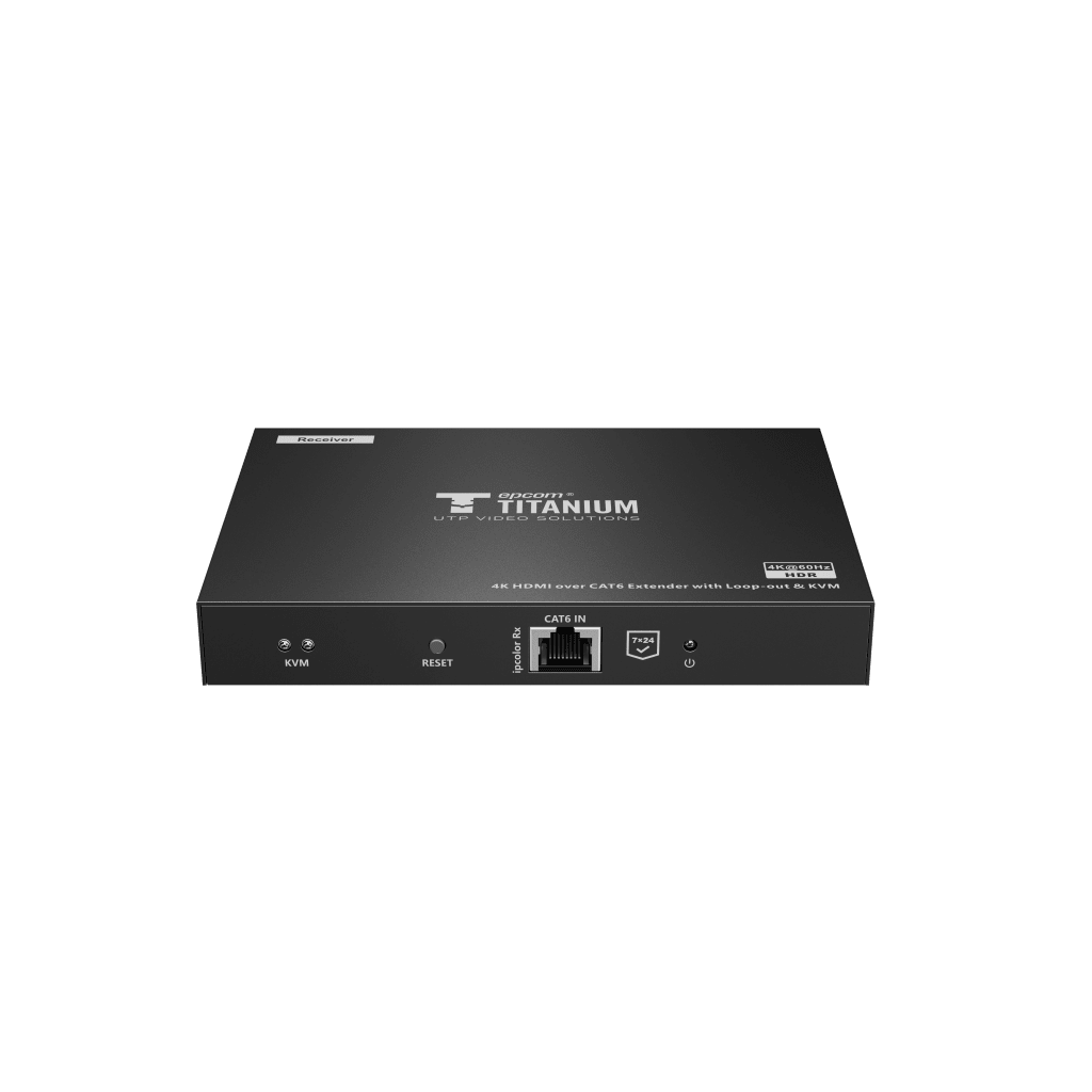 Kit extensor KVM (HDMI y USB) hasta 70 metros | Resolución 4K @ 60 Hz | Cat 6, 6a y 7 | IPCOLOR | CERO LATENCIA | HDR10 | Salida Loop | Puerto S/PDIF | Uso 24/7 | Transmite el Video y Controla tu DVR vía USB a distancia. - Image 6