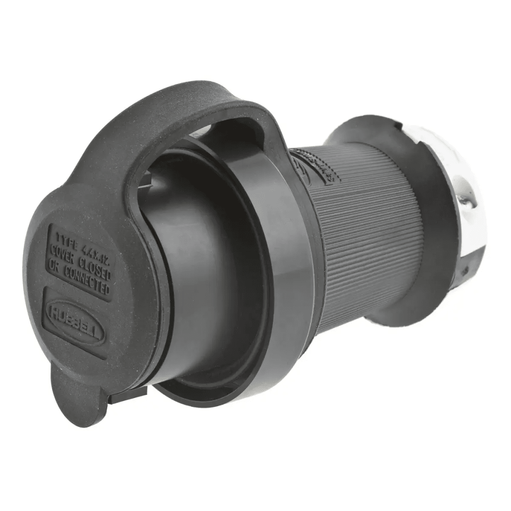Enchufe con Bloqueo de Media Vuelta Industrial y Cubierta Hermética de 30 A 250 V CA / 3 Polos 4 Hilos / Nema L15-30P. - Image 3