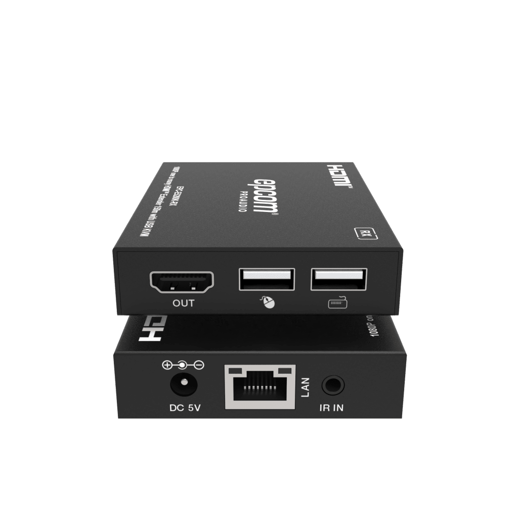 Extensor HDMI con KVM | Sobre IP | Transmisión hasta 150m | Cat5e/6 | HDCP 1.4 | 1080p | Control IR | Compatible con Switch 1G - Image 3