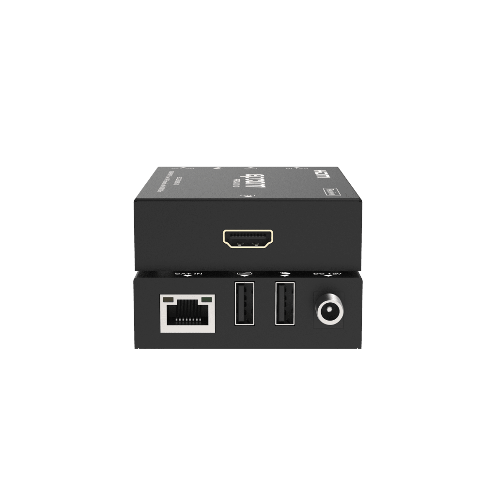 Extensor HDMI | Soporta KVM | Transmisión hasta 100 m | Cable CAT6 | 1080P@60Hz | Copia EDID automática | Sin compresión ni retraso | PoC - Image 3