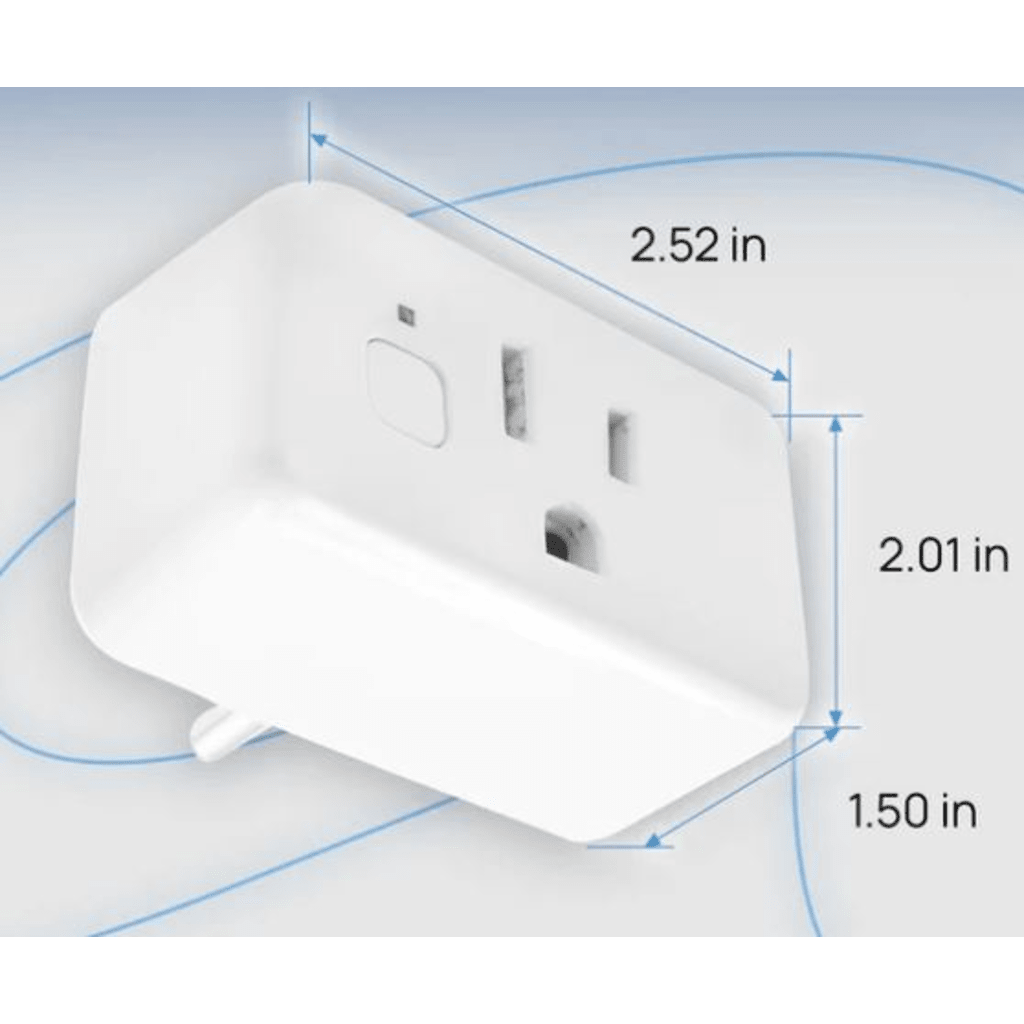 Adaptador PlugIn inalámbrico WIFI/ Nube P2P / Medición de consumo/ Soporta Google y Alexa / 15A - Image 4