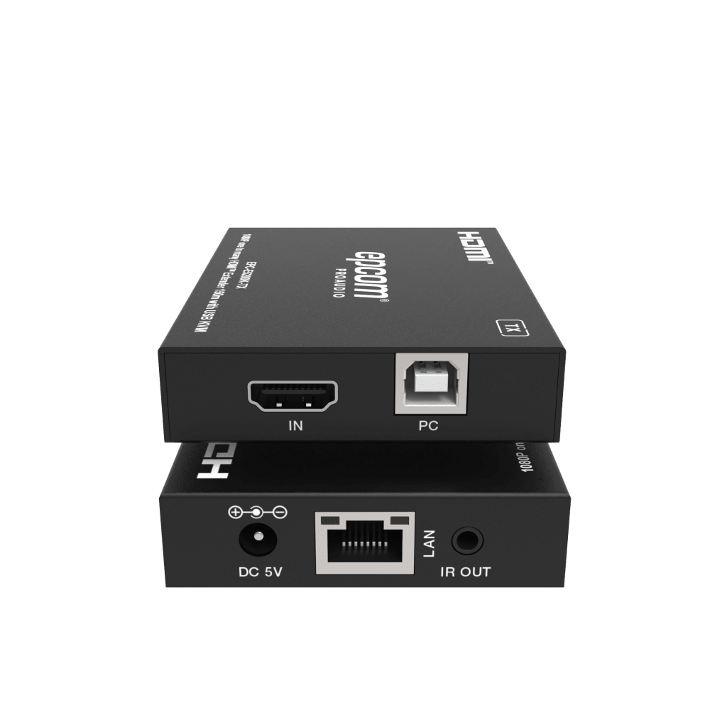 Extensor HDMI con KVM | Sobre IP | Transmisión hasta 150m | Cat5e/6 | HDCP 1.4 | 1080p | Control IR | Compatible con Switch 1G - Image 4