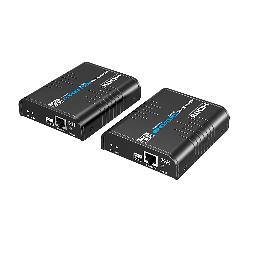 Extensor KVM HDMI 4K a 60 Hz | Transmisión hasta 120 mts con CAT6 | Resolución 4096x2160@60Hz | Ancho de Banda 18Gbps | HDCP1.4 y HDCP2.2 | Latencia 120~170ms | Conexión 1:1, 1:N, N:1, N:N - Image 4