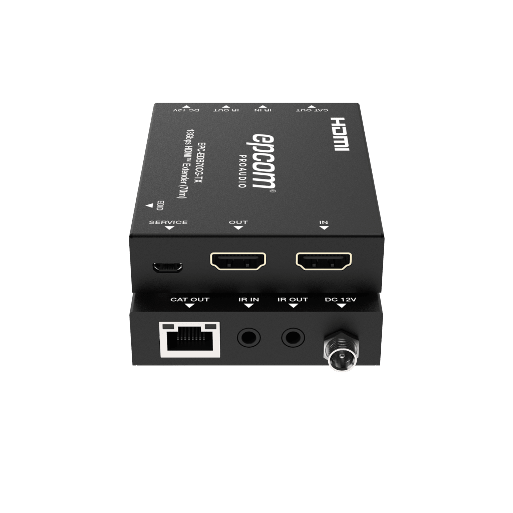 Extensor HDMI 4K@60Hz | PoC Bidireccional | HDR y Dolby Vision | Audio ARC y Óptico | Transmisión hasta 70m por CAT6 - Image 3