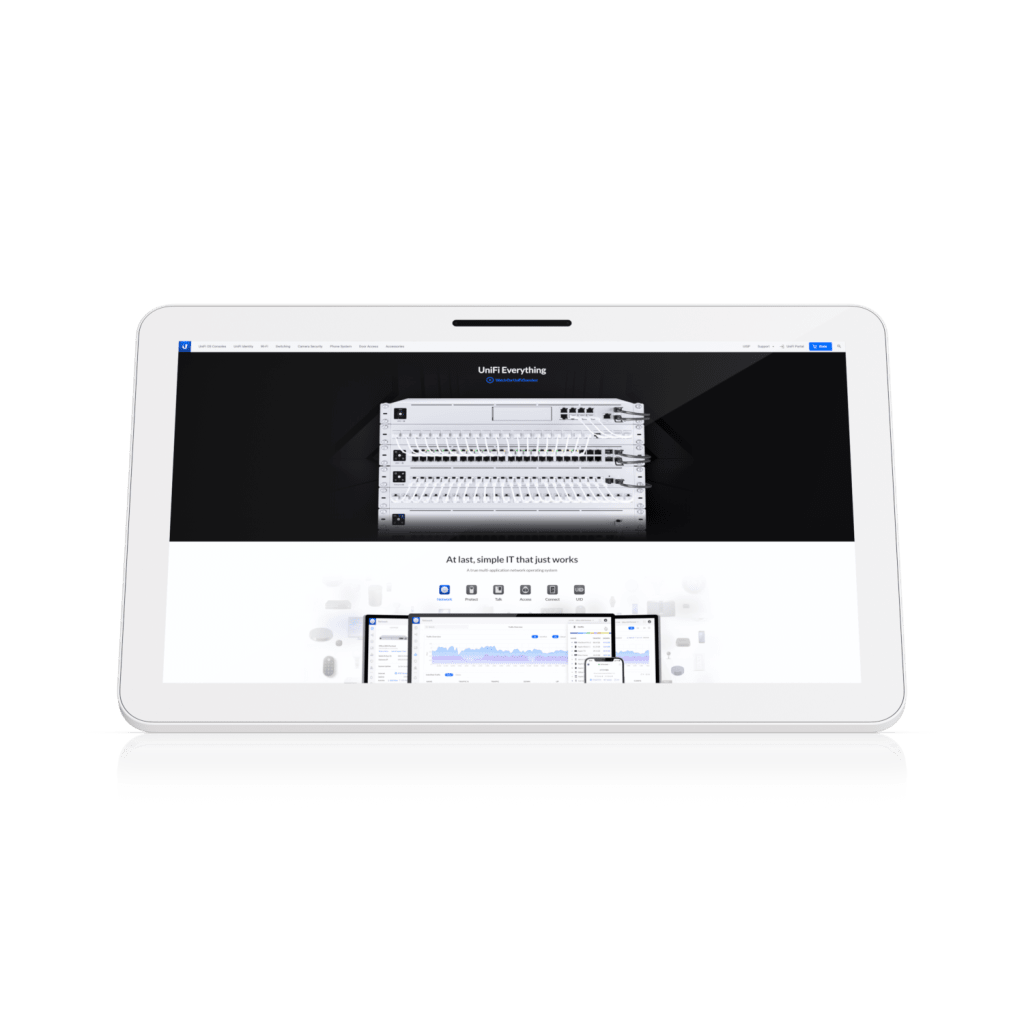 UniFi Connect UC-Display – Pantalla Interactiva de 21.5” FHD para Digital Signage Centralizado, con Multi-Touch Capacitivo, PoE++, Procesador Octa-Core ARM Cortex-A53 de 2.2 GHz y Montaje VESA - Image 4
