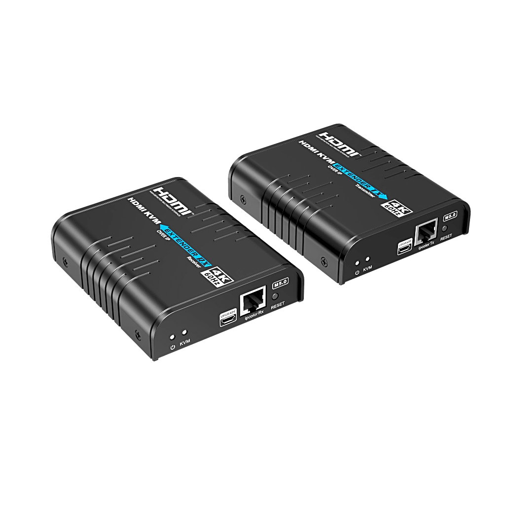 Extensor KVM HDMI 4K a 60 Hz | Transmisión hasta 120 mts con CAT6 | Resolución 4096x2160@60Hz | Ancho de Banda 18Gbps | HDCP1.4 y HDCP2.2 | Latencia 120~170ms | Conexión 1:1, 1:N, N:1, N:N - Image 5