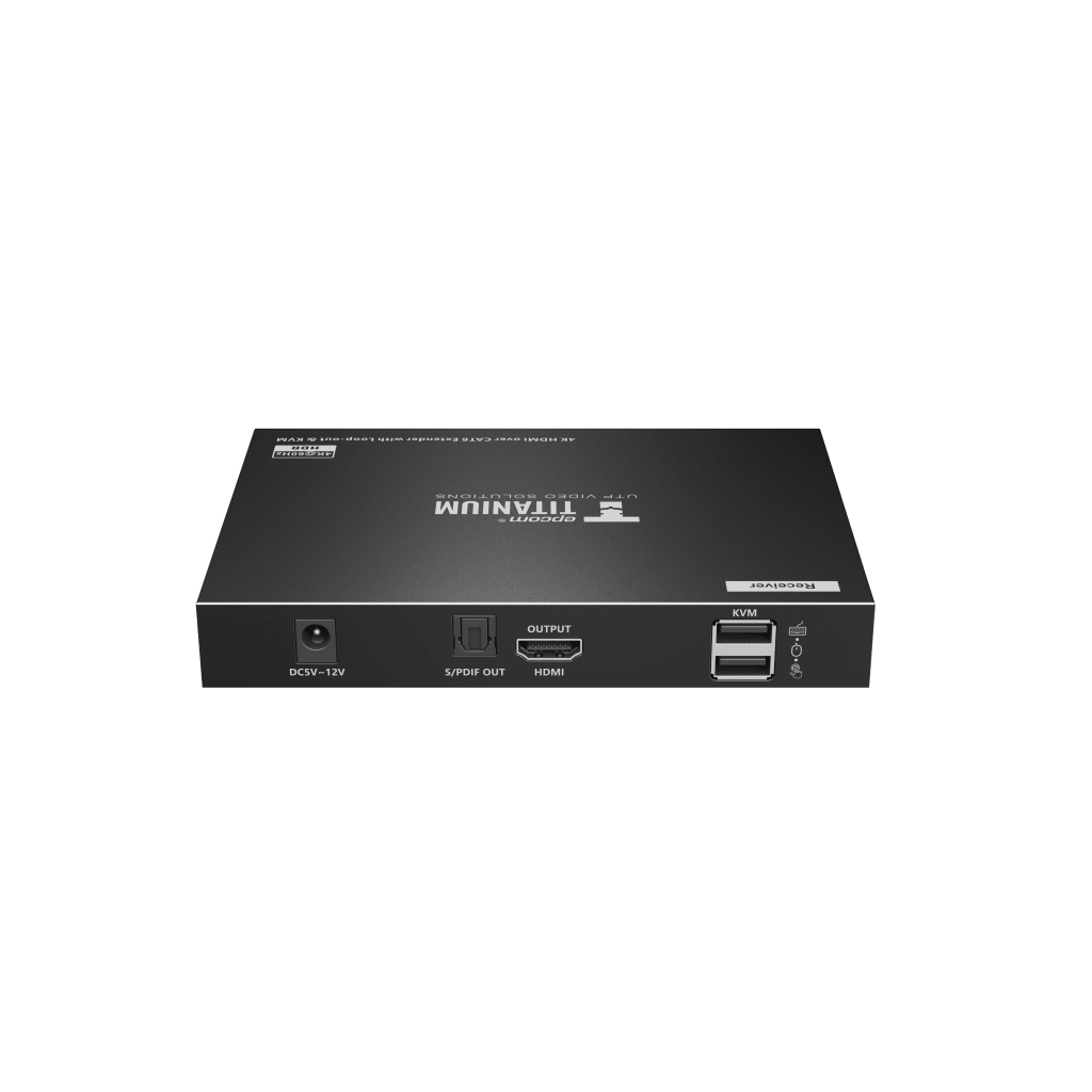 Kit extensor KVM (HDMI y USB) hasta 70 metros | Resolución 4K @ 60 Hz | Cat 6, 6a y 7 | IPCOLOR | CERO LATENCIA | HDR10 | Salida Loop | Puerto S/PDIF | Uso 24/7 | Transmite el Video y Controla tu DVR vía USB a distancia. - Image 8