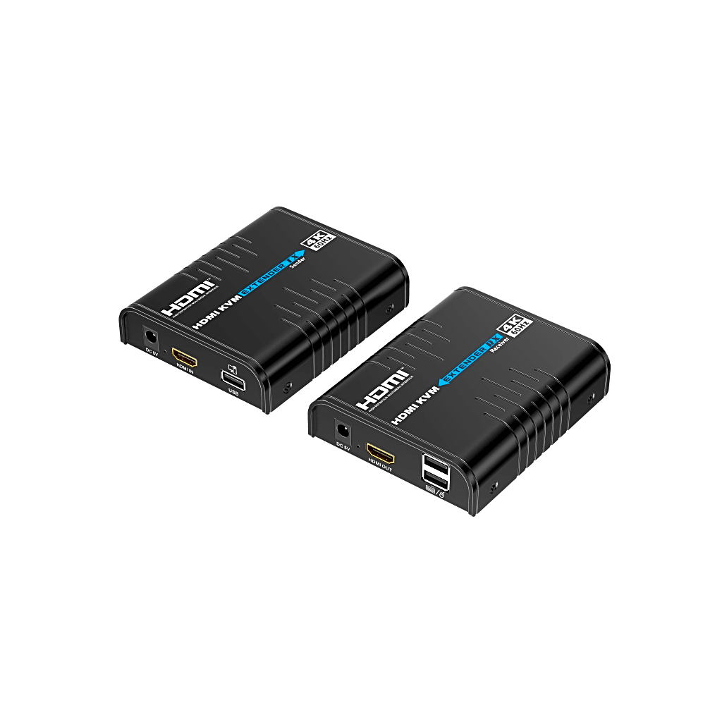 Extensor KVM HDMI 4K a 60 Hz | Transmisión hasta 120 mts con CAT6 | Resolución 4096x2160@60Hz | Ancho de Banda 18Gbps | HDCP1.4 y HDCP2.2 | Latencia 120~170ms | Conexión 1:1, 1:N, N:1, N:N - Image 6