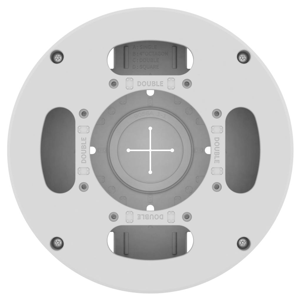 Caja de conexion para uso interior compatible con Camaras tipo domo IP Serie X Hanwha, XND-C9083RV, XND-C8083RV, XND-6083RV, XNV-9083R, XND-8082RV - Image 2