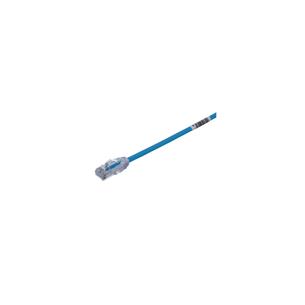 Cable de Parcheo UTP Cat6A, CM/LSZH, Di?metro Reducido (28AWG), Color Azul, 2 Metros (6.56 Pies) - Image 2