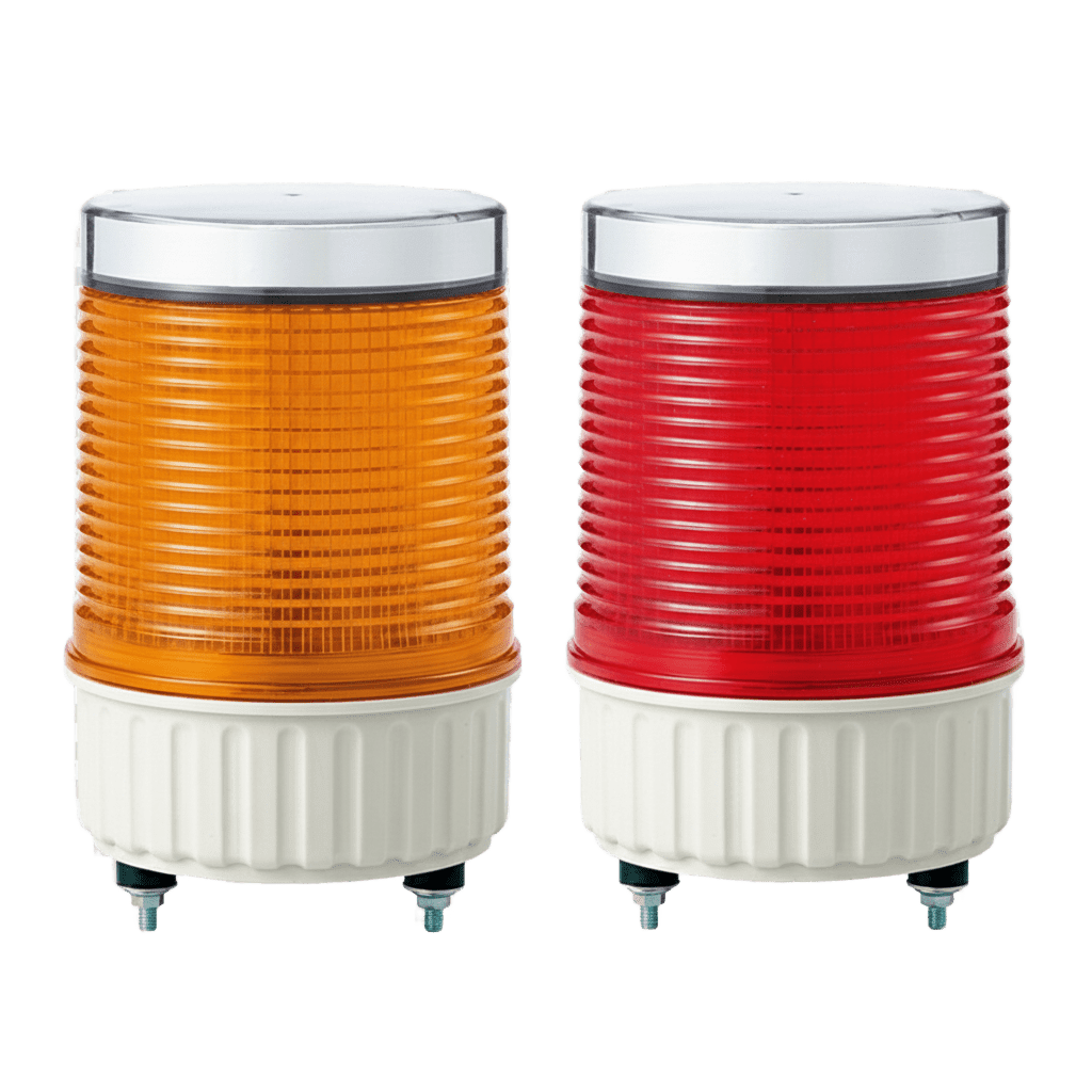 Luz LED destellante IP65, recargable solar en color Ámbar - Image 2