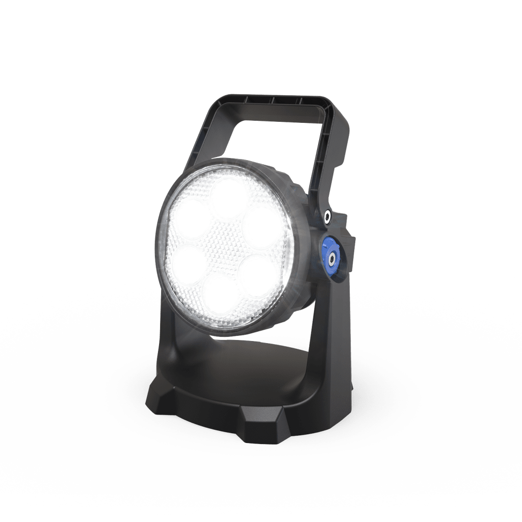 Lámpara de trabajo de mano de 6 LED, con batería recargable y montaje magnético, IP67 - Image 2