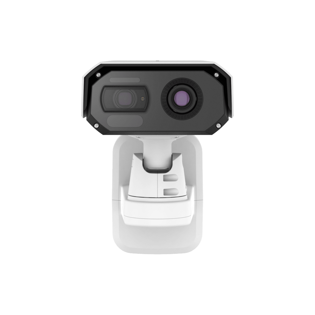 Cámara IP Bullet Termica Bi-Spectral / Lente Visible 8MP / Vision Térmica 640x480p Lente 9.1mm@8FPS / H.265 & WiseStream / IP67 / NEMA4X / Termografia para uso industrial -20°C a 130°C - Imagen 2