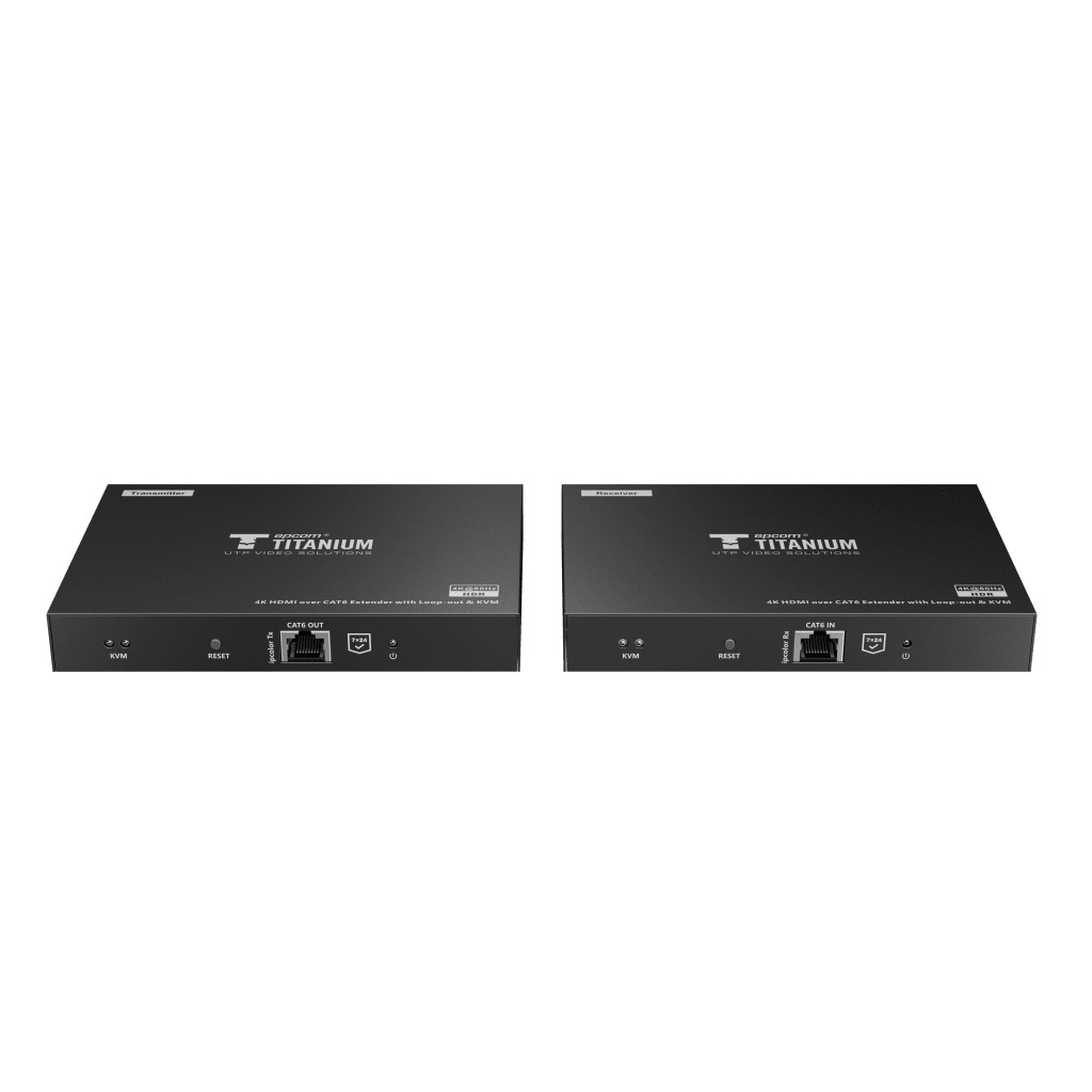 Kit extensor KVM (HDMI y USB) hasta 70 metros | Resolución 4K @ 60 Hz | Cat 6, 6a y 7 | IPCOLOR | CERO LATENCIA | HDR10 | Salida Loop | Puerto S/PDIF | Uso 24/7 | Transmite el Video y Controla tu DVR vía USB a distancia. - Image 2