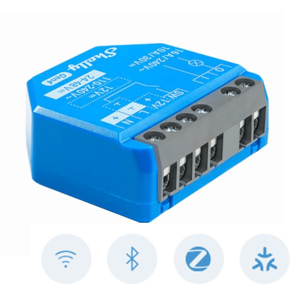Relevador inalámbrico inteligente 16A, 110-240 V / 1 salida de contacto seco / compatible con asistente de voz Alexa, Google Home / Wifi 2.4 - Image 2