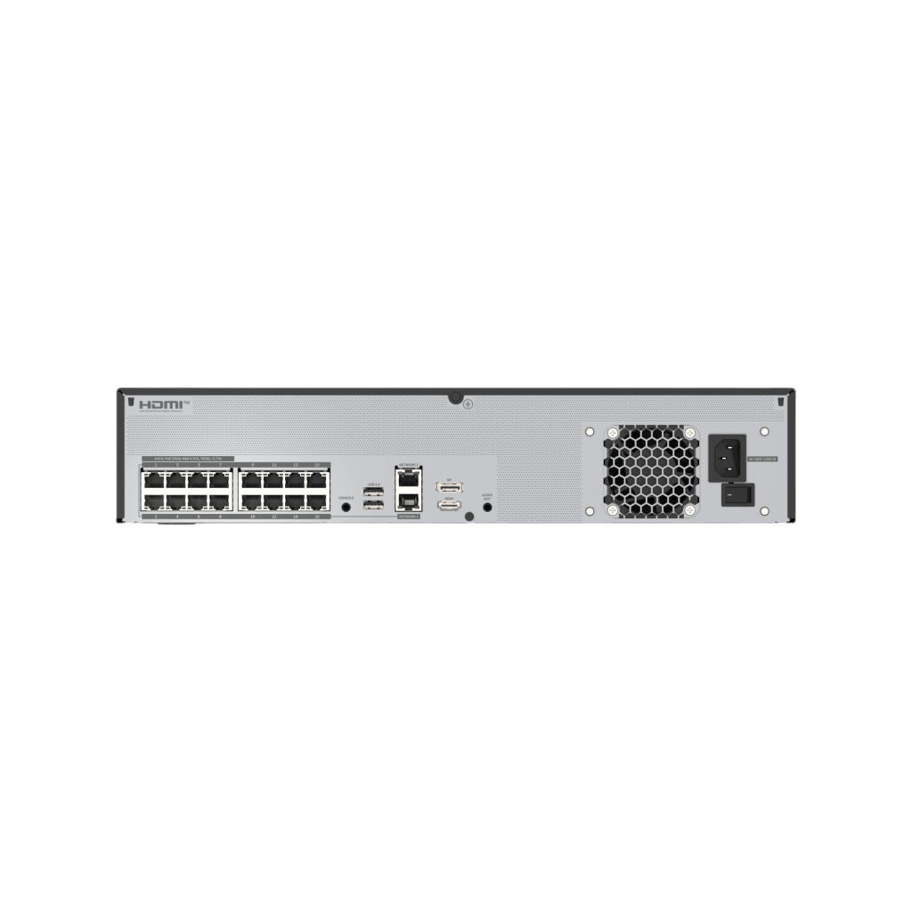 NVR de 12 Megapíxel sistema operativo Ubuntu Linux / Hasta 32 canales / 8TB Incluidos / 16 puertos PoE+ / H.265 & WiseStream / Incluye 1 Licencia de 4 canales - Image 2