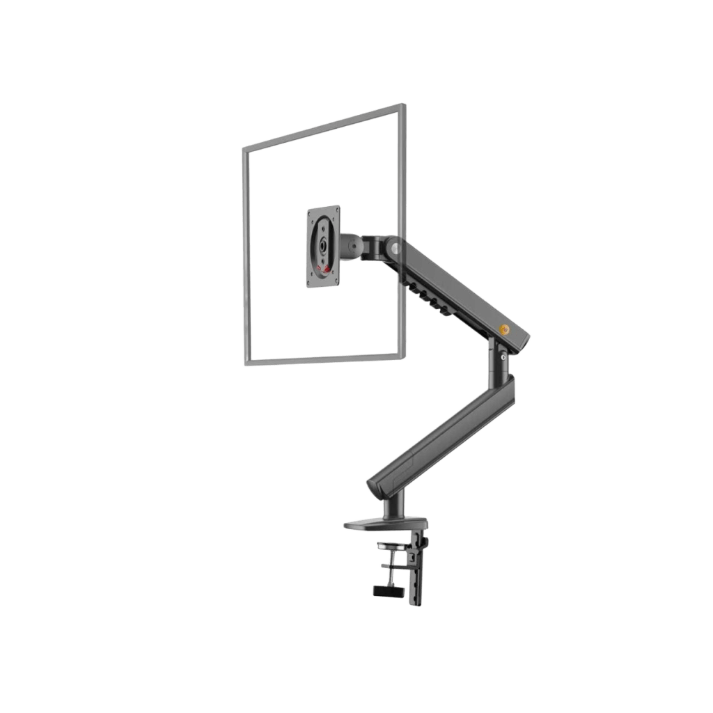 Brazo Ergonómico para Monitor / Soporte 17"-32" / Carga 2-7 kg / Ajuste de Tensión / Rotación ±90° / Instalación Abrazadera o Pasacables - Image 2