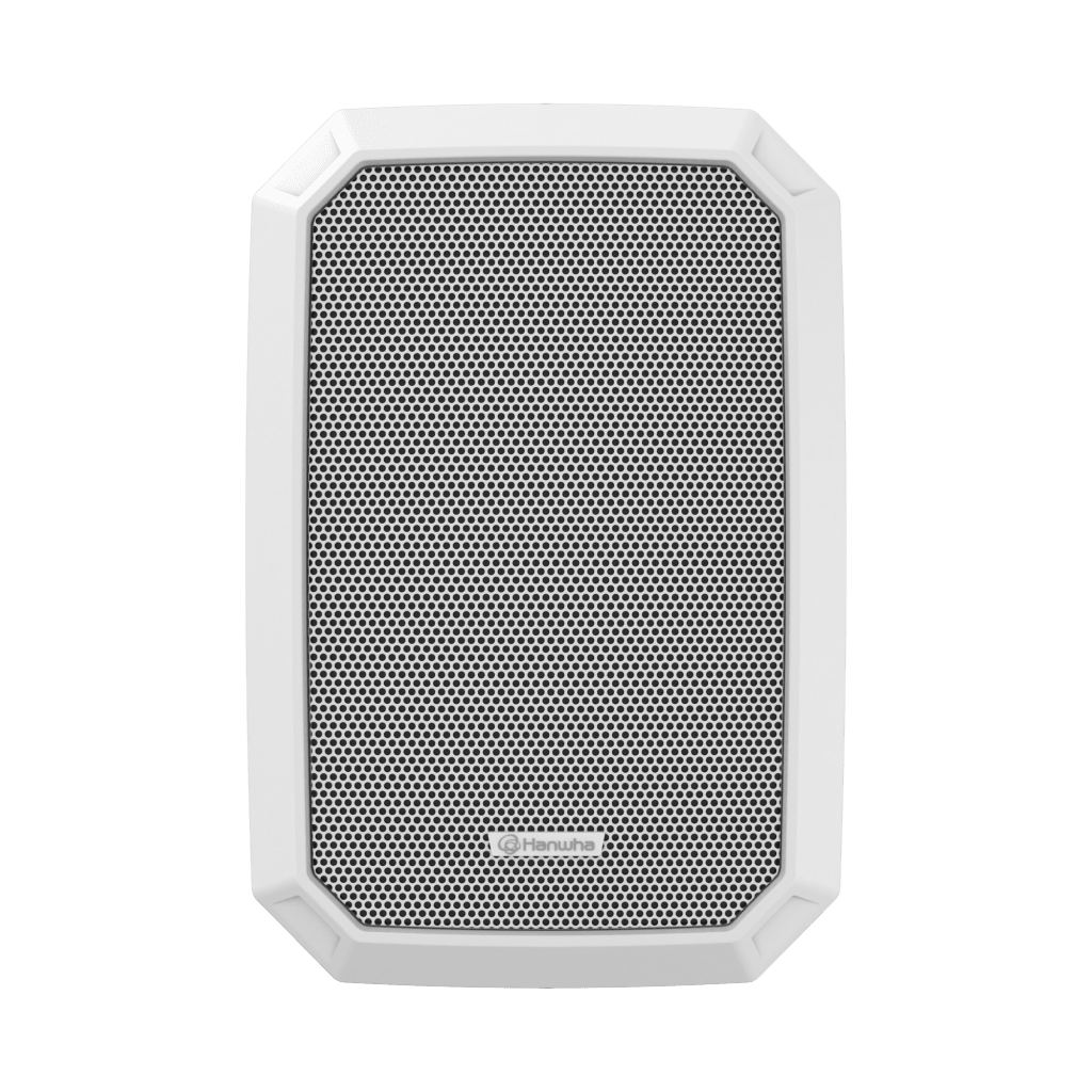 Altavoz IP Para instalacion en pared / Amplificador integrado 10W / PoE+ / Para integración con sistema Hanwha / IP66 / SIP, IPv4, HTTP, DNS, NTP, TCP, UDP, ARP, NDAA. - Image 2