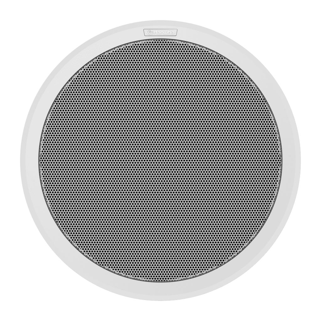 Altavoz IP para instalacion en plafon / 10W / PoE+ / Para integración con sistema Hanwha / SIP, IPv4, HTTP, DNS, NTP, TCP, UDP, ARP. - Image 2